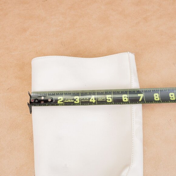 Circus NY Wmn Dollie Ivory Vegan Leather Platform Festival Combat Boots sz 6 - Picture 6 of 10